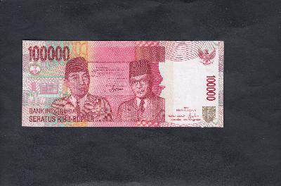 Beschrijving voorzijde: SOEKARNO/HATTA